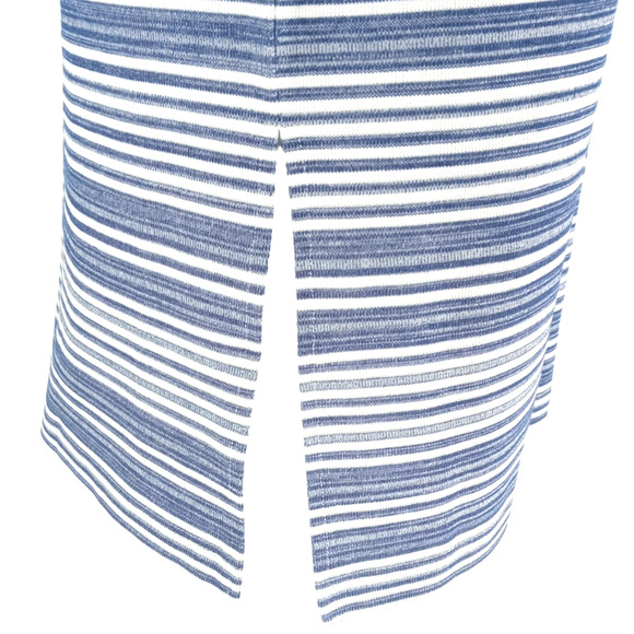 Lysse NEW Mulholland Midi Tank Dress Blue White Striped Split Hem Size Small - Picture 8 of 12